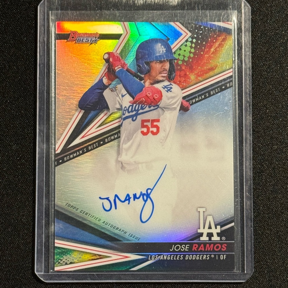 2022 Bowman’s Best - Jose Ramos Refractor Auto